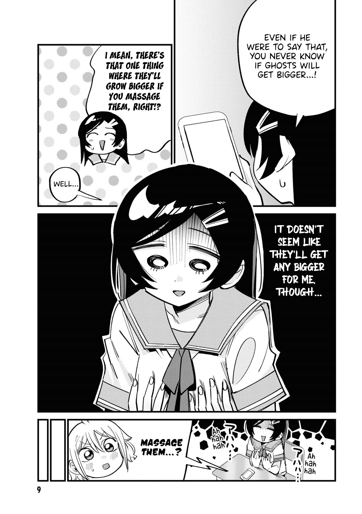 Now That I'm a Ghost, It Won't Be Noticed Even if I Show My Panties, Right? Chapter 14 page 11 - Chapter 14