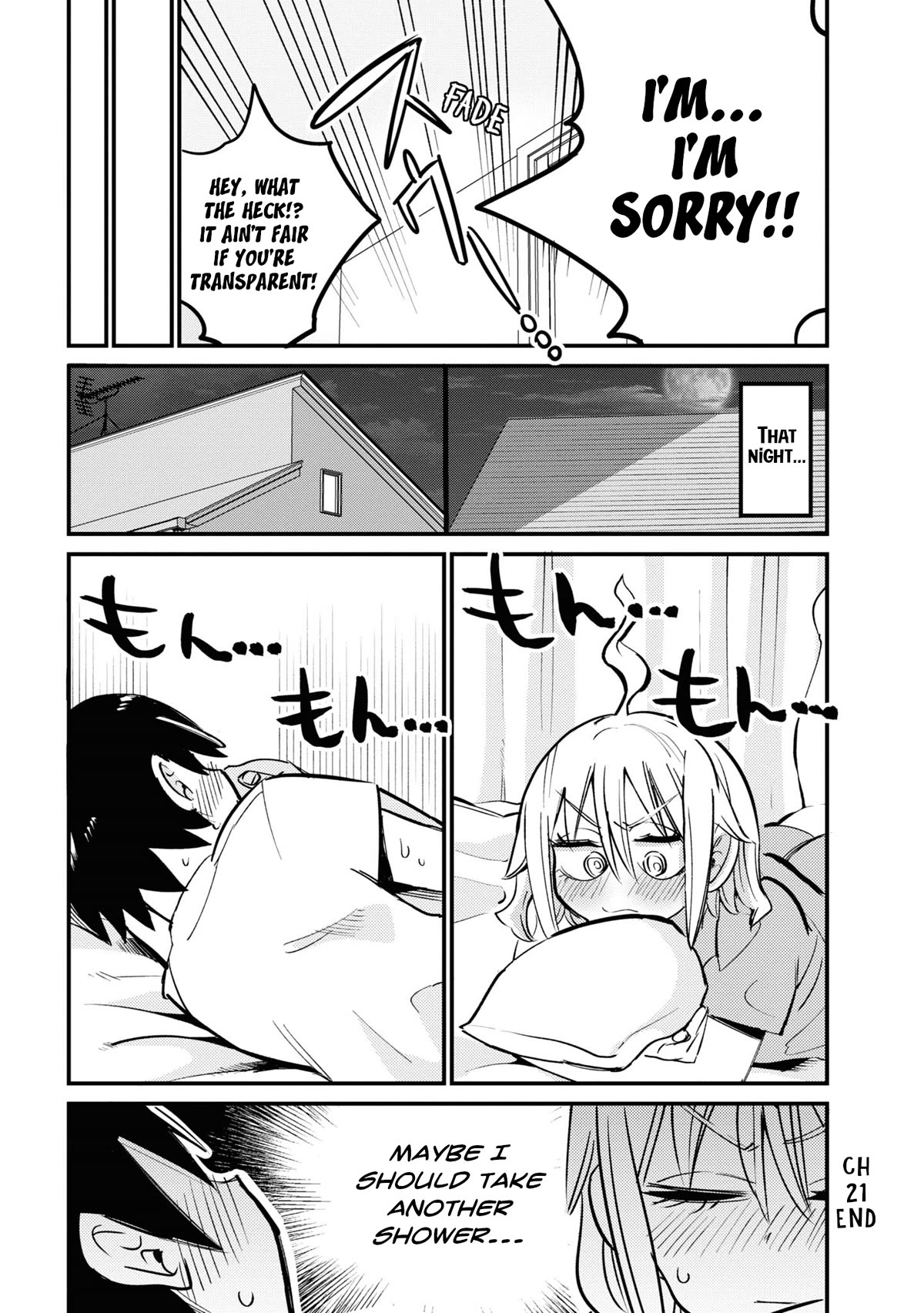 Now That I'm a Ghost, It Won't Be Noticed Even if I Show My Panties, Right? Chapter 21 page 12 - Chapter 21