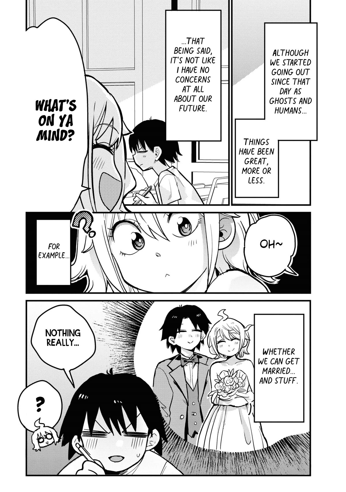 Now That I'm a Ghost, It Won't Be Noticed Even if I Show My Panties, Right? Chapter 26.5 page 2 - Chapter 26.5: Bonus Manga