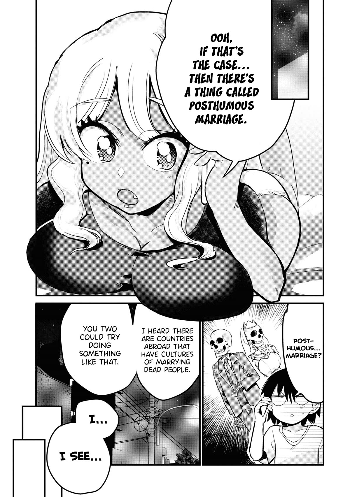 Now That I'm a Ghost, It Won't Be Noticed Even if I Show My Panties, Right? Chapter 26.5 page 3 - Chapter 26.5: Bonus Manga