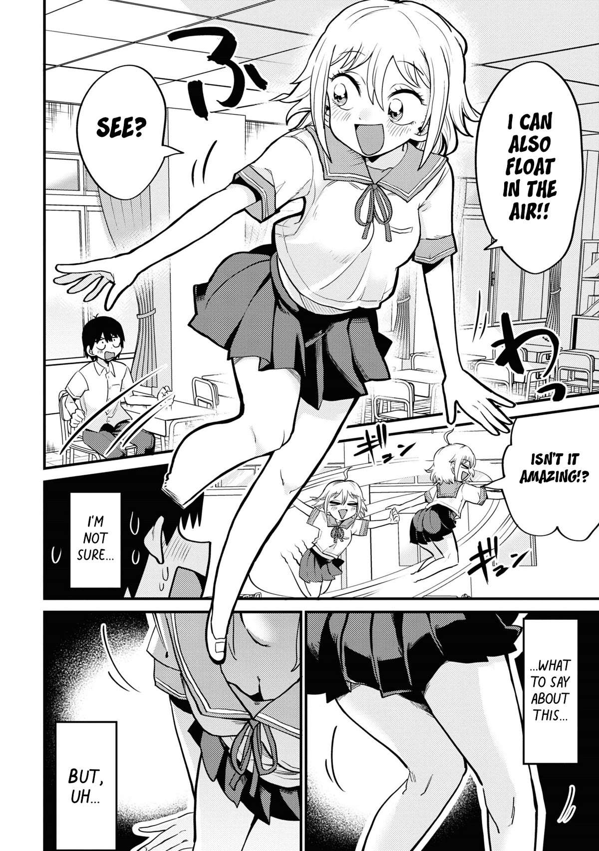 Now That I'm a Ghost, It Won't Be Noticed Even if I Show My Panties, Right? Chapter 3 page 4 - Chapter 3