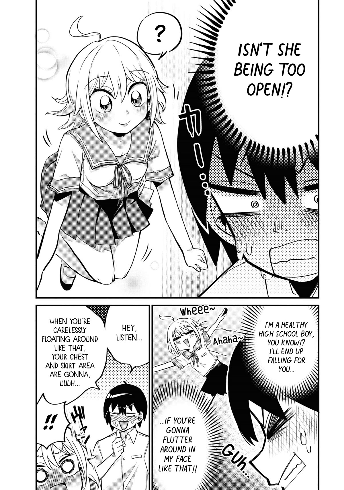 Now That I'm a Ghost, It Won't Be Noticed Even if I Show My Panties, Right? Chapter 3 page 5 - Chapter 3