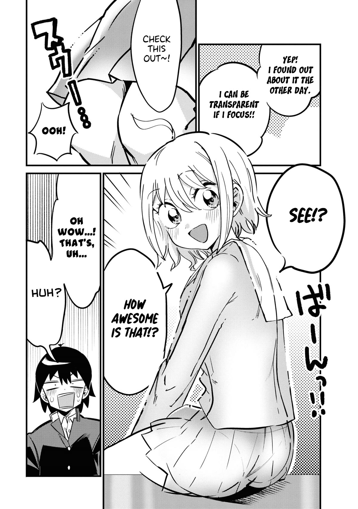 Now That I'm a Ghost, It Won't Be Noticed Even if I Show My Panties, Right? Chapter 4 page 4 - Chapter 4