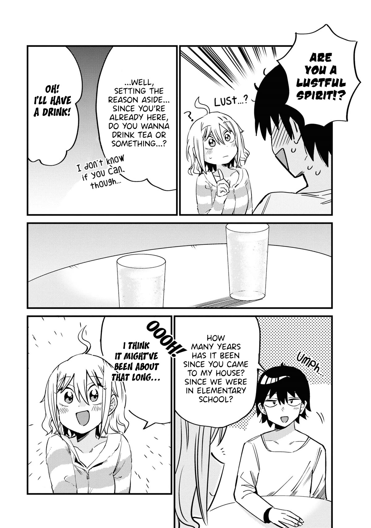 Now That I'm a Ghost, It Won't Be Noticed Even if I Show My Panties, Right? Chapter 7 page 4 - Chapter 7