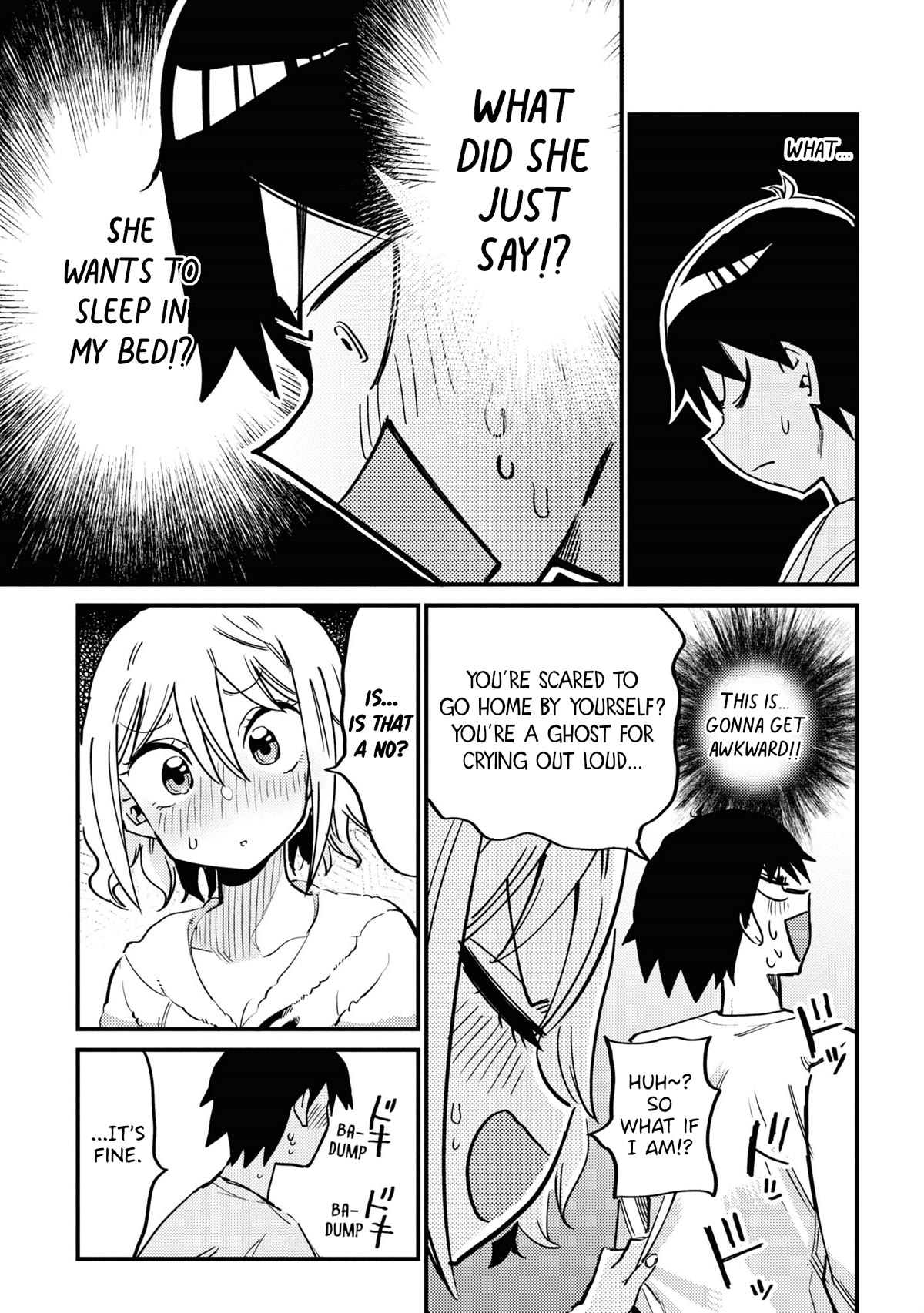 Now That I'm a Ghost, It Won't Be Noticed Even if I Show My Panties, Right? Chapter 7 page 9 - Chapter 7