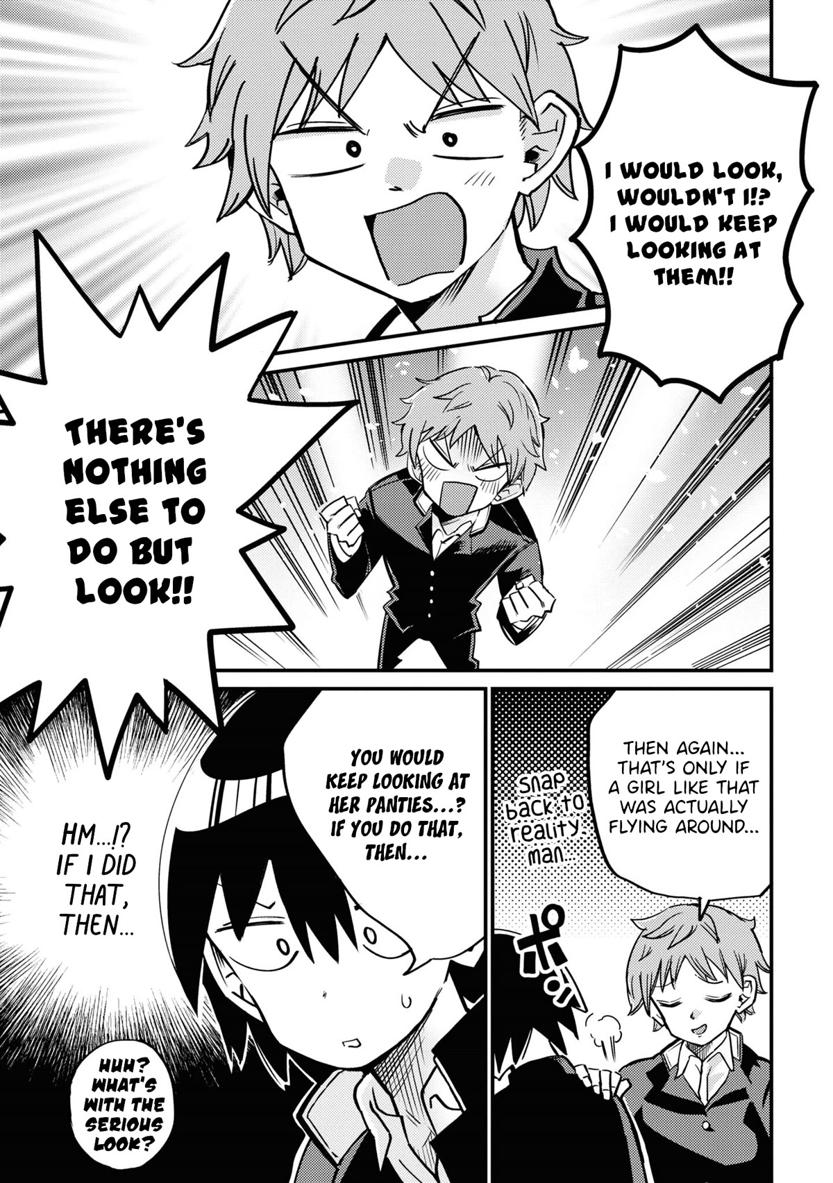 Now That I'm a Ghost, It Won't Be Noticed Even if I Show My Panties, Right? Chapter 8 page 5 - Chapter 8