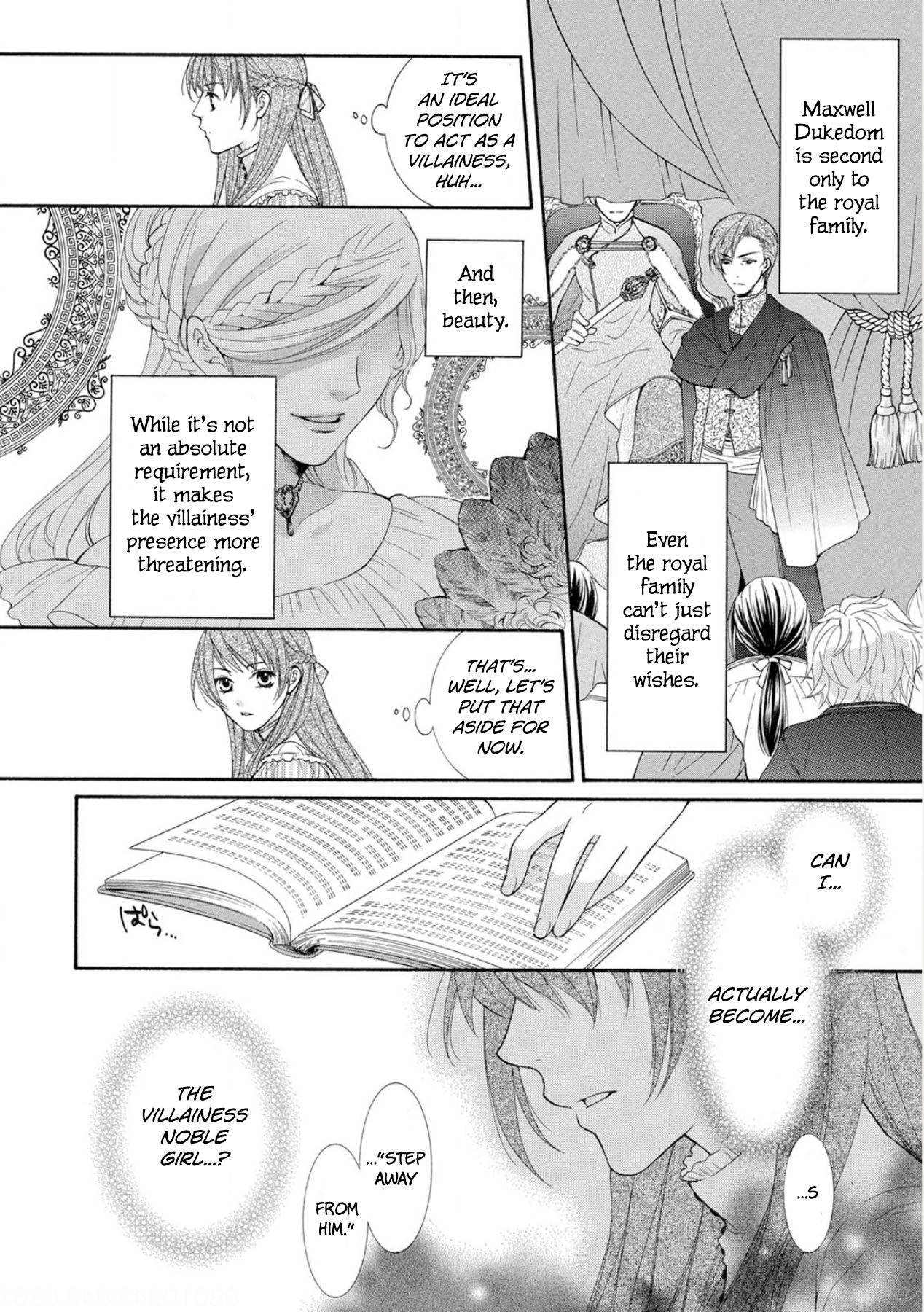 Now That I've Been Chosen to be the Villainess, I'll Show You an Elegant Performance! Chapter 1 page 17 - Chapter 1