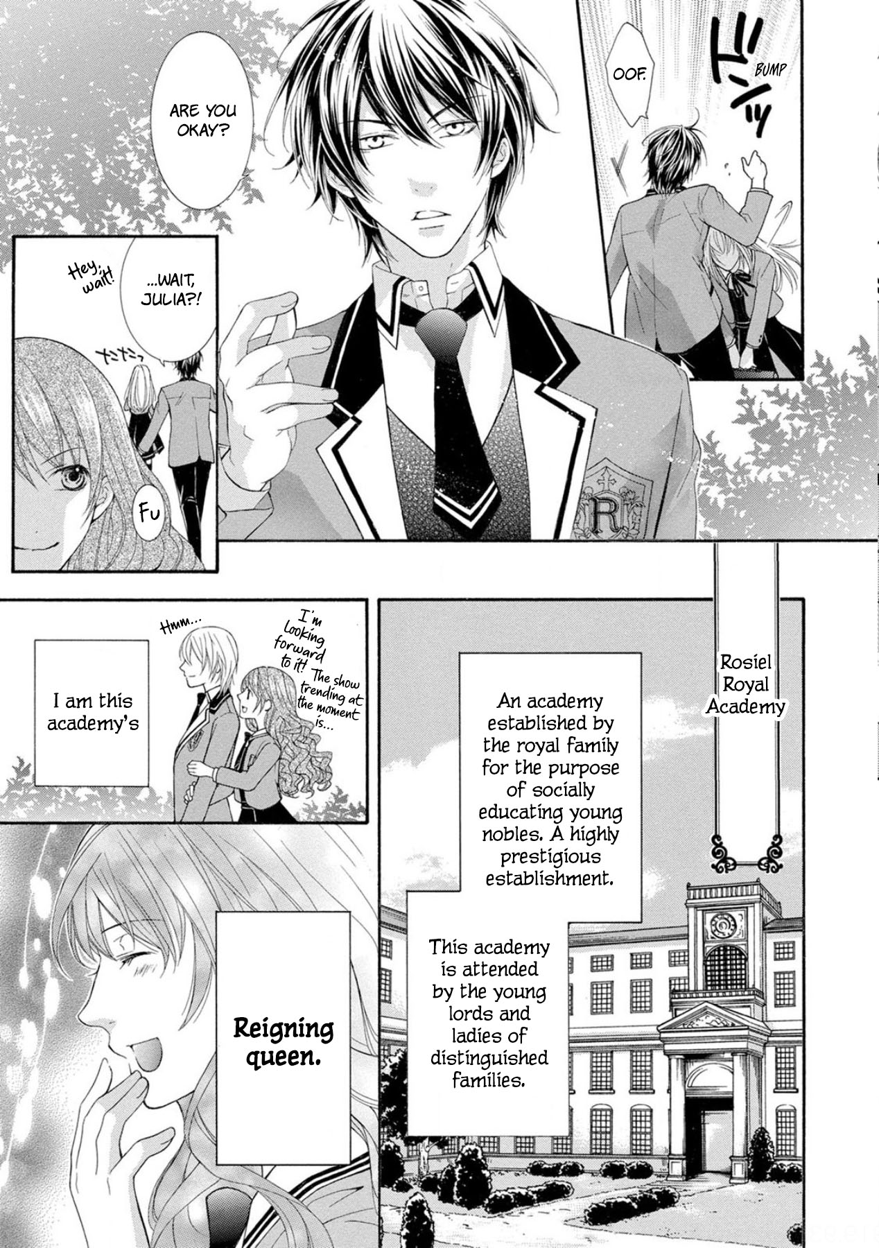 Now That I've Been Chosen to be the Villainess, I'll Show You an Elegant Performance! Chapter 1 page 8 - Chapter 1