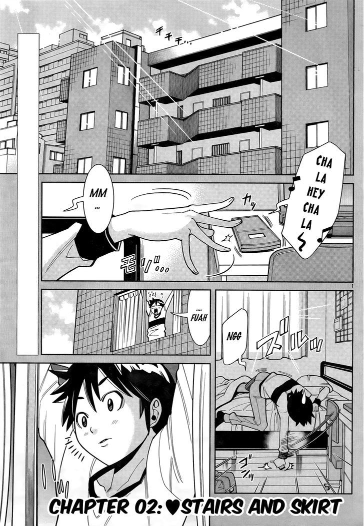 Nozo x Kimi Chapter 2 page 2 - Chapter 2 : Stairs and Skirt