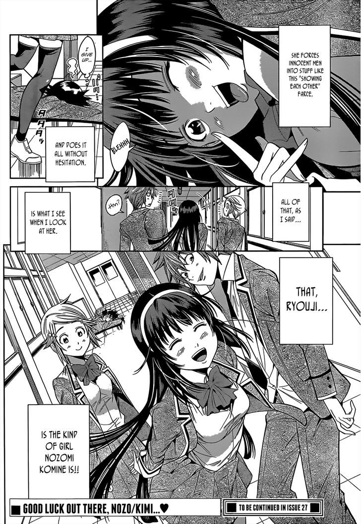 Nozo x Kimi Chapter 20 page 40 - Chapter 20 : Nozomi and Kimio