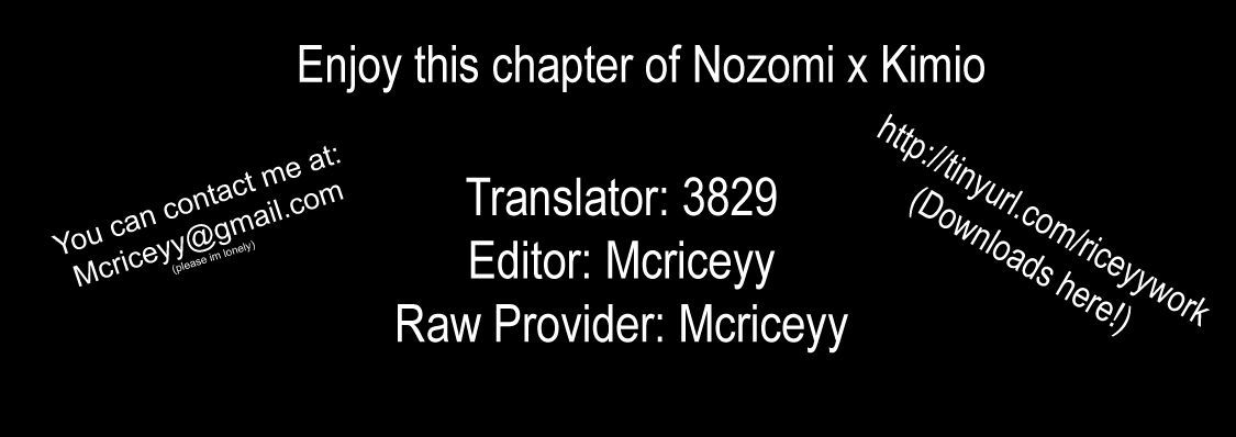 Nozo x Kimi Chapter 27 page 1 - Chapter 27 : Love's Conclusion