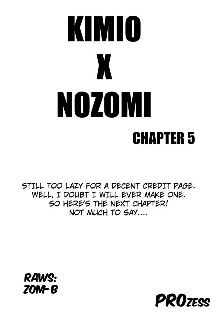 Nozo x Kimi Chapter 5 page 1 - Chapter 5 : Natural Appeal!