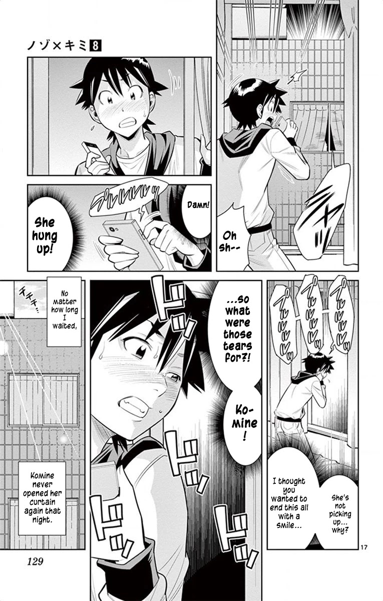 Nozo x Kimi Chapter 60 page 17 - Chapter 60: A Teardrop and A Smile