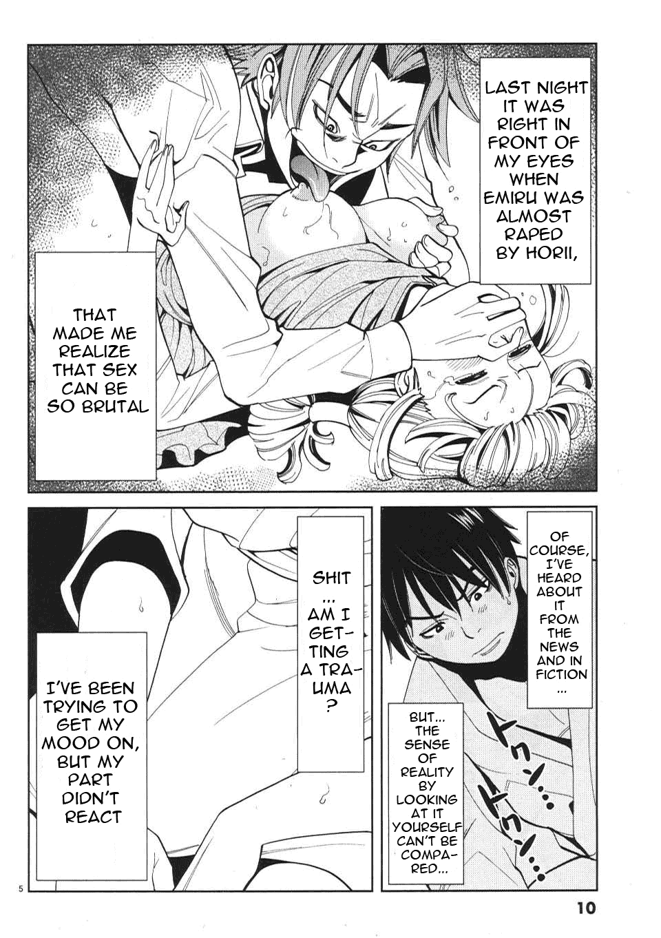Nozoki Ana Chapter 10 page 13 - Chapter 10: I Hate You