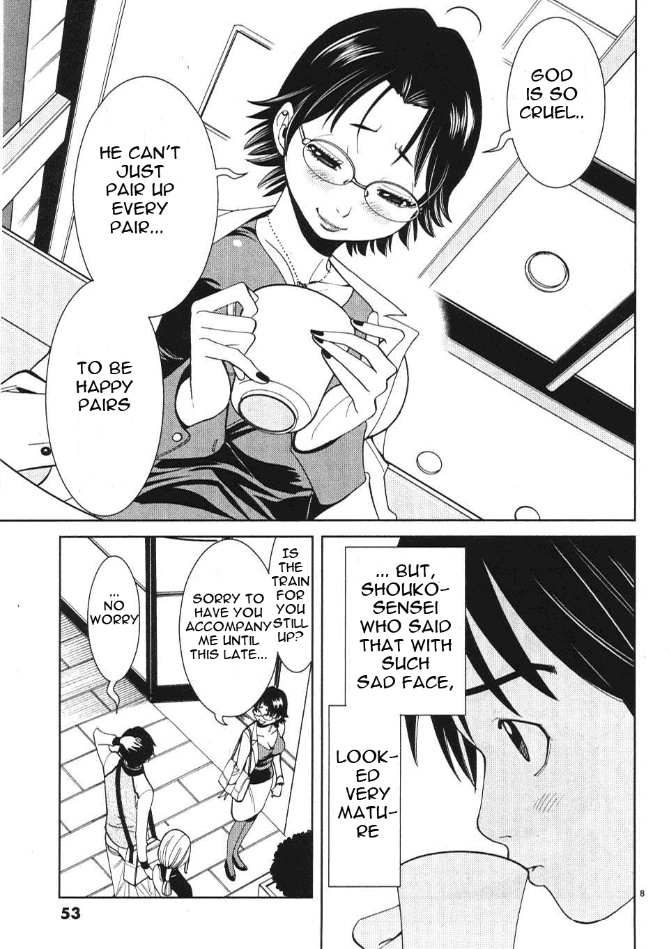 Nozoki Ana Chapter 12 page 9 - Chapter 12: Honnami Shouko