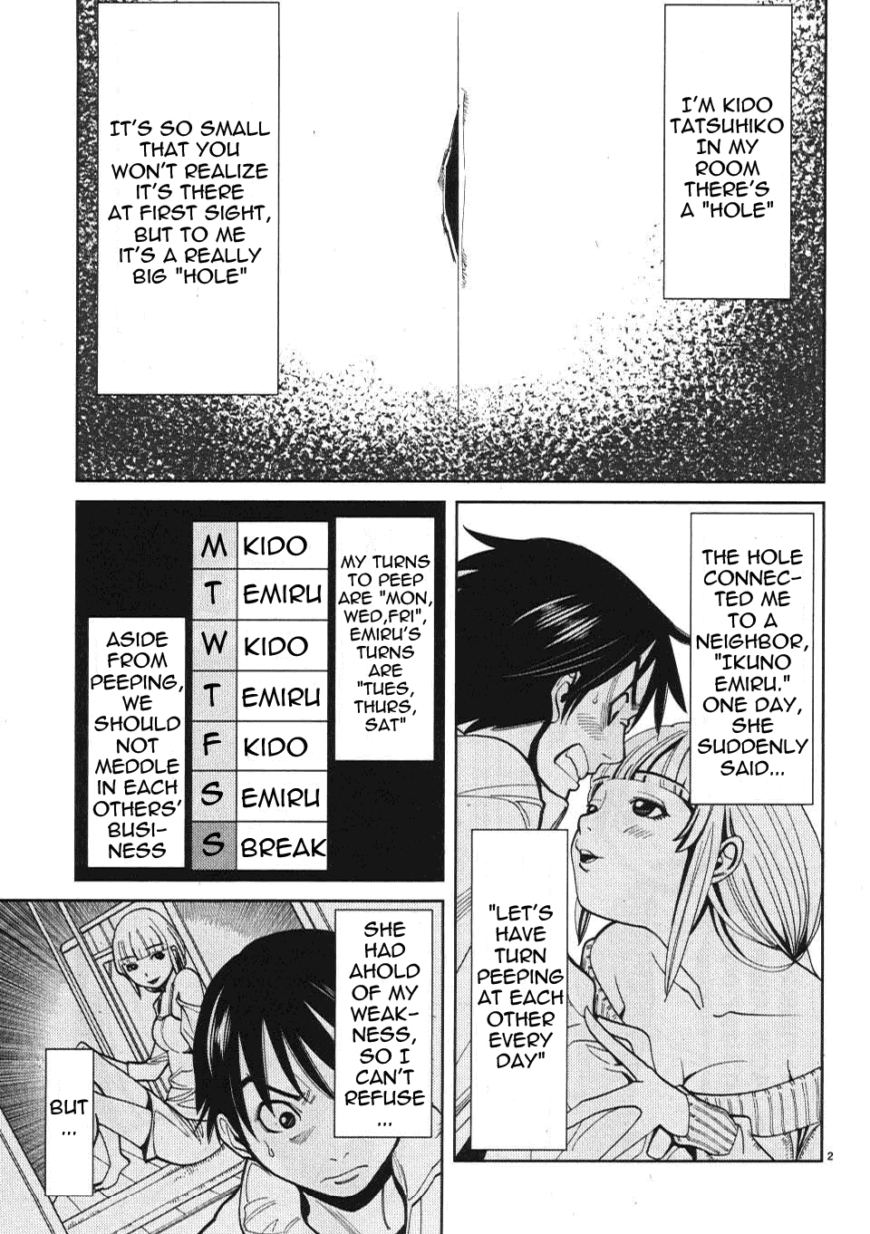 Nozoki Ana Chapter 14 page 3 - Chapter 14: It's Perfect