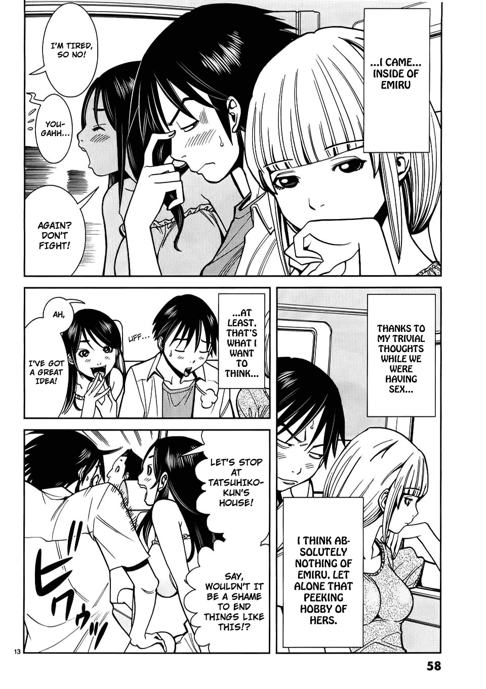 Nozoki Ana Chapter 21 page 14 - Chapter 21: I Came
