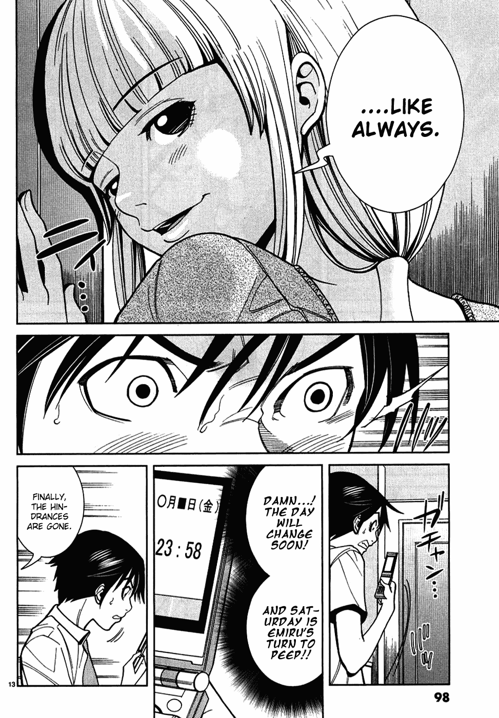 Nozoki Ana Chapter 23 page 14 - Chapter 23: Let Me Make It Up
