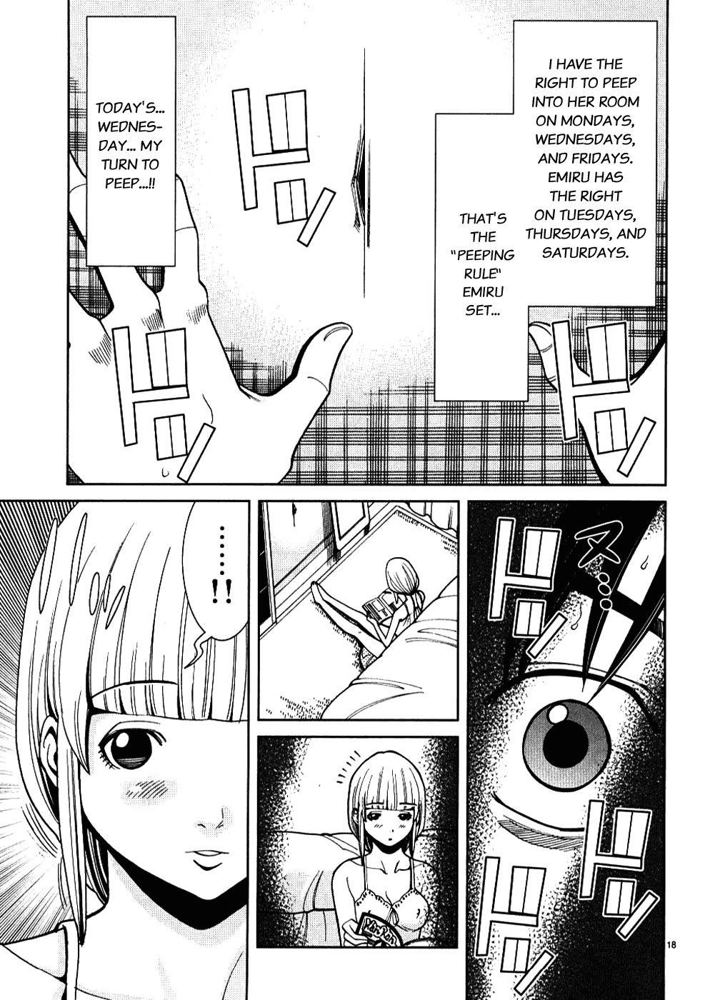 Nozoki Ana Chapter 26 page 19 - Chapter 26: Takahata Mitsuru