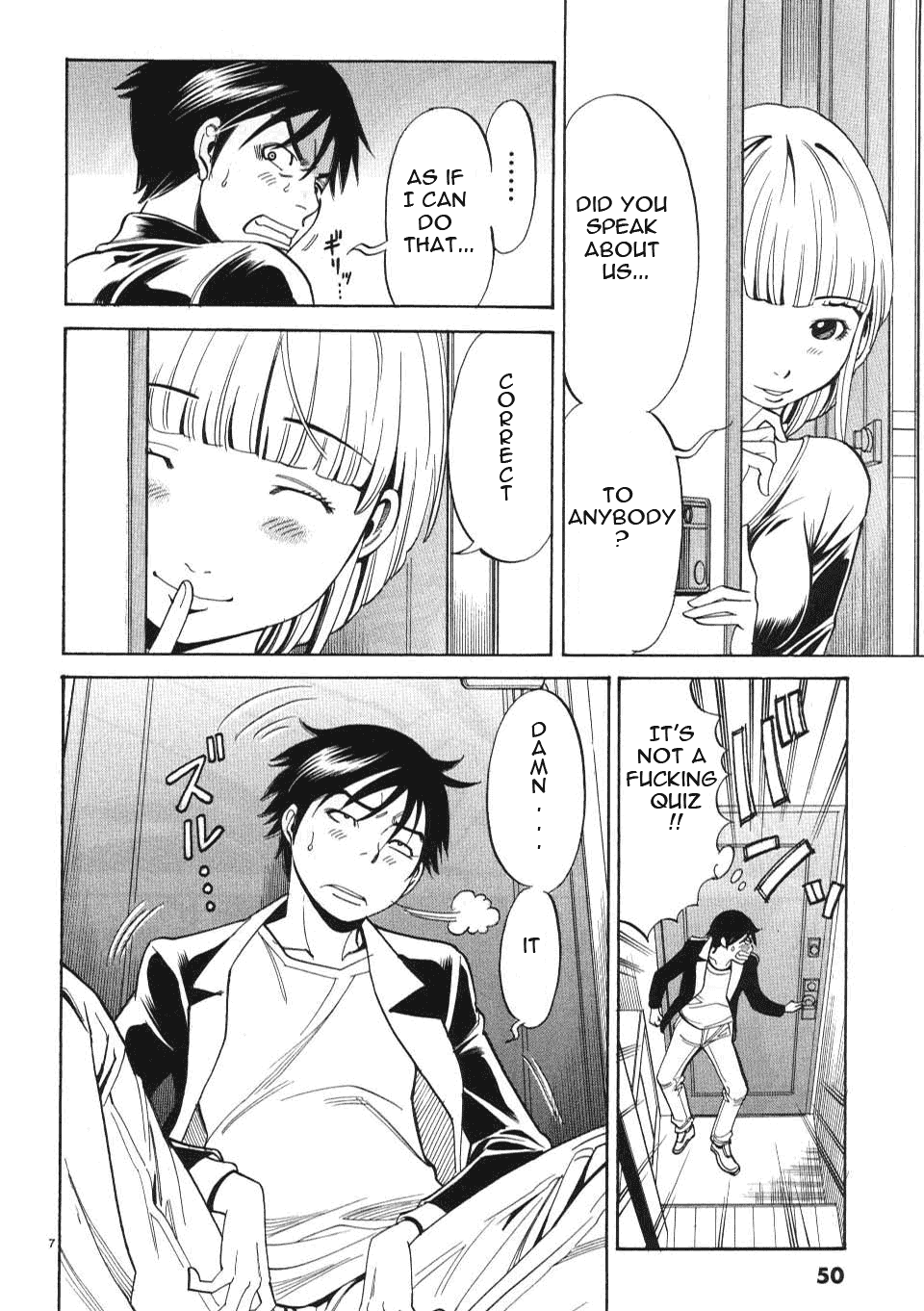 Nozoki Ana Chapter 3 page 8 - Chapter 3: Classmate