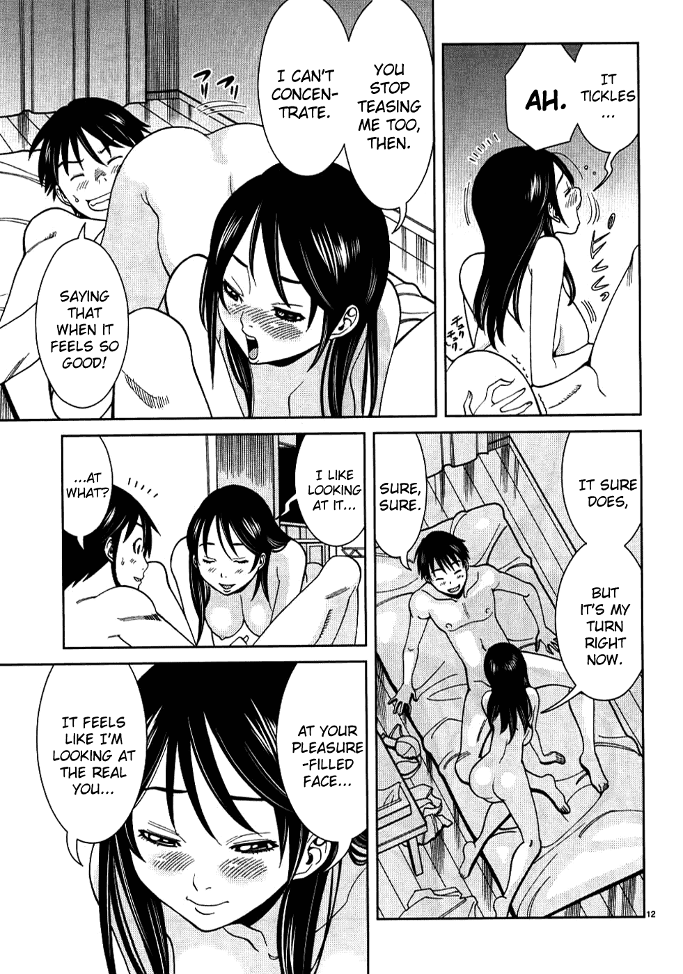 Nozoki Ana Chapter 31 page 13 - Chapter 31: I'll Believe In You!