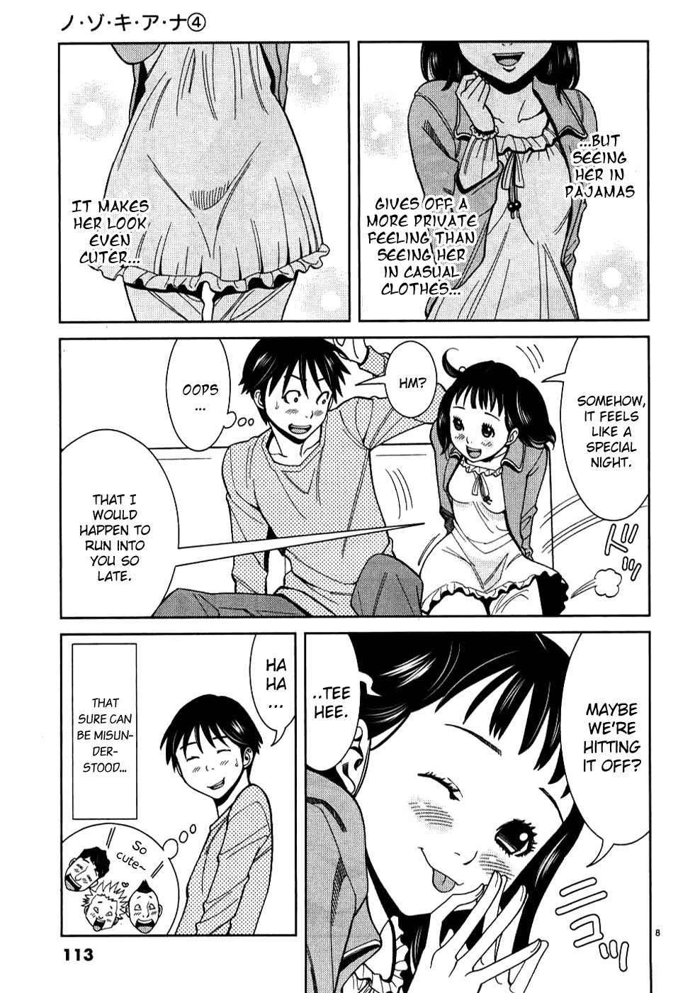 Nozoki Ana Chapter 33 page 9 - Chapter 33: I'll Do It For You