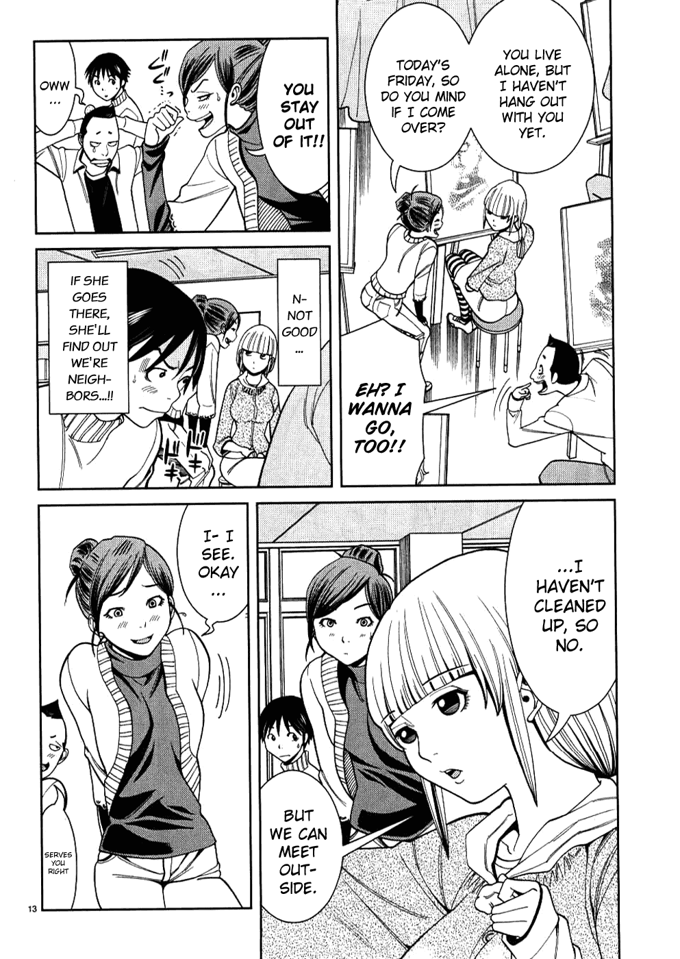 Nozoki Ana Chapter 35 page 14 - Chapter 35: Terakado Makiko