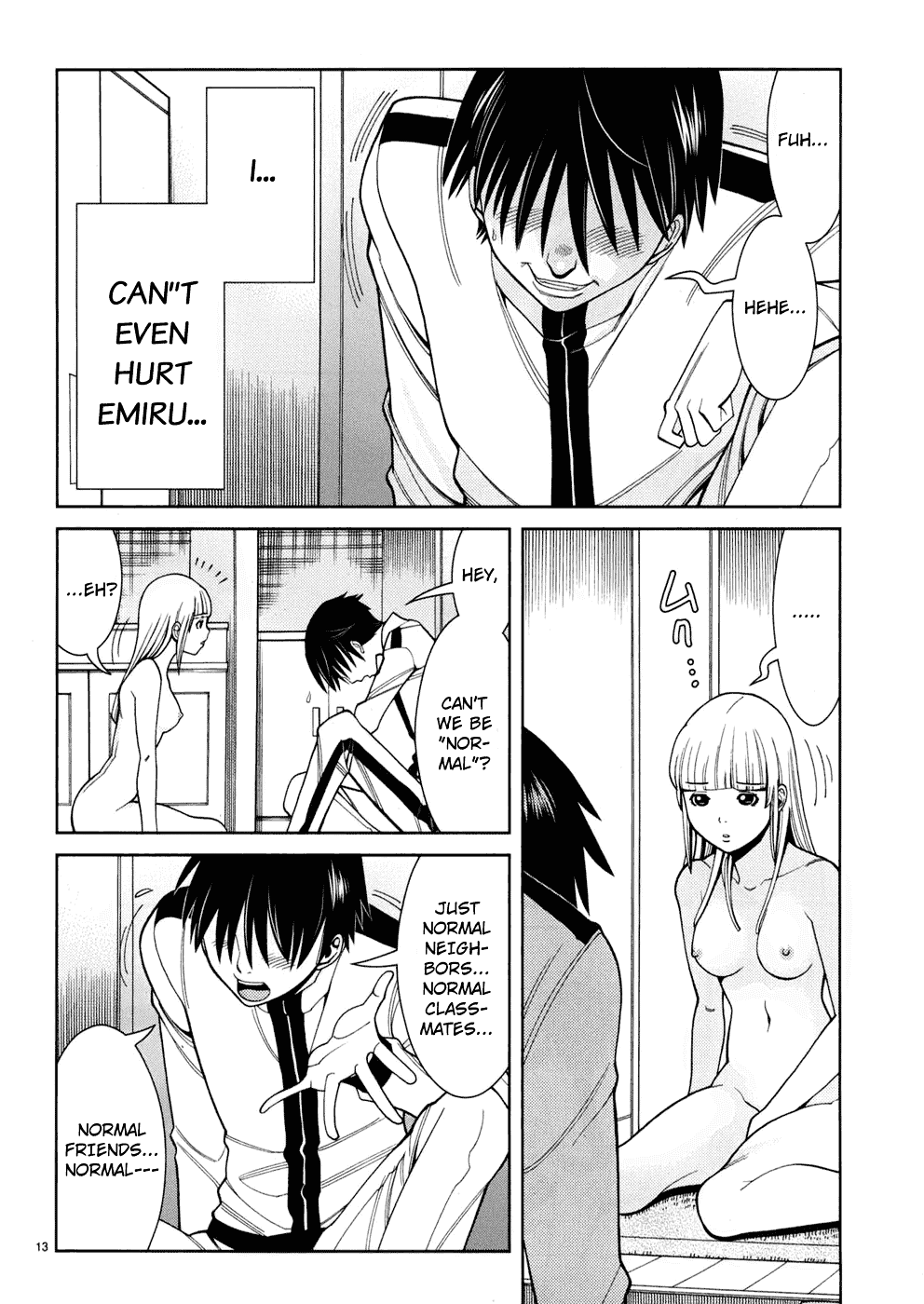 Nozoki Ana Chapter 38 page 14 - Chapter 38: Tears