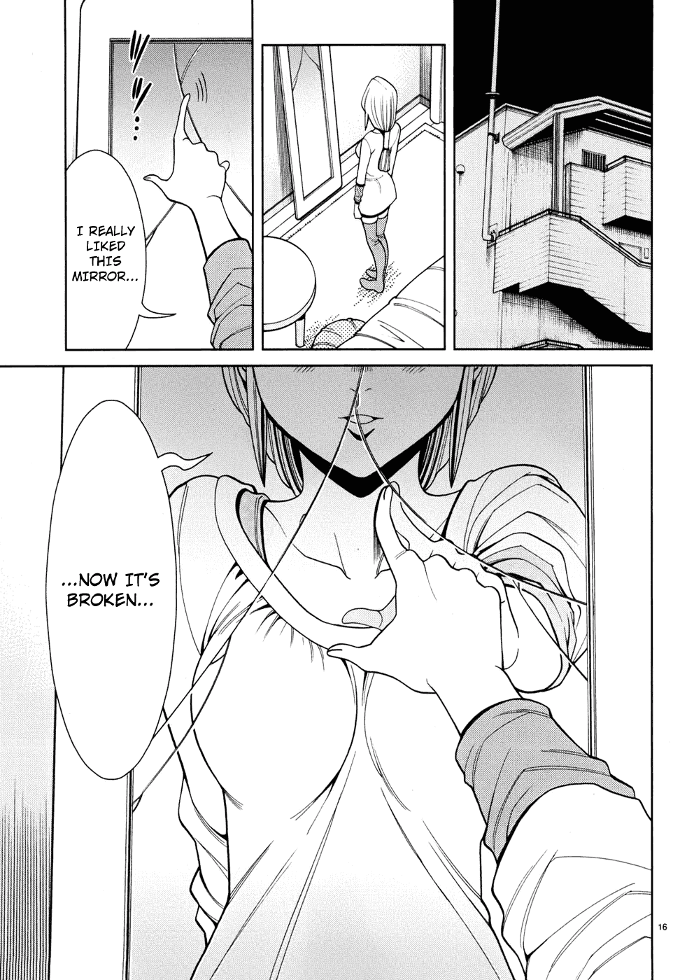 Nozoki Ana Chapter 38 page 17 - Chapter 38: Tears