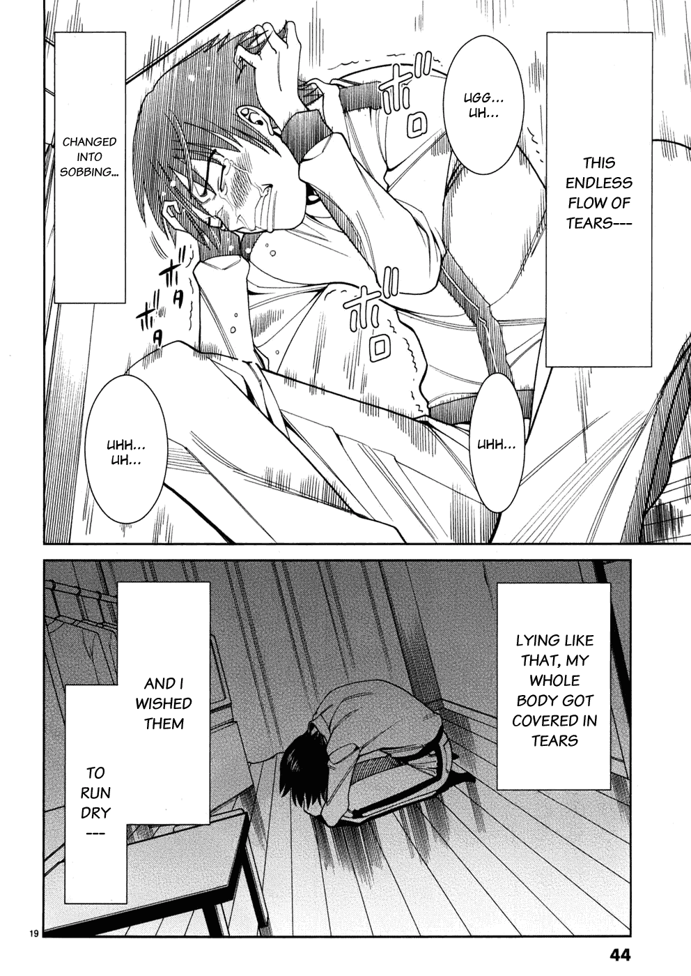 Nozoki Ana Chapter 38 page 20 - Chapter 38: Tears