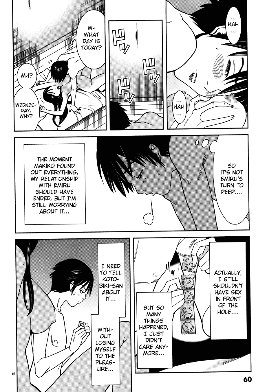 Nozoki Ana Chapter 39 page 16 - Chapter 39: It's Not Comming