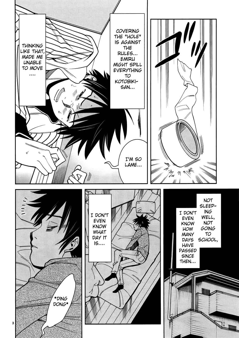 Nozoki Ana Chapter 39 page 4 - Chapter 39: It's Not Comming