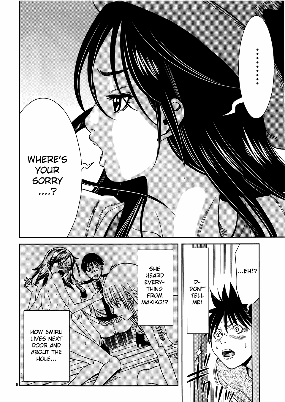 Nozoki Ana Chapter 39 page 6 - Chapter 39: It's Not Comming