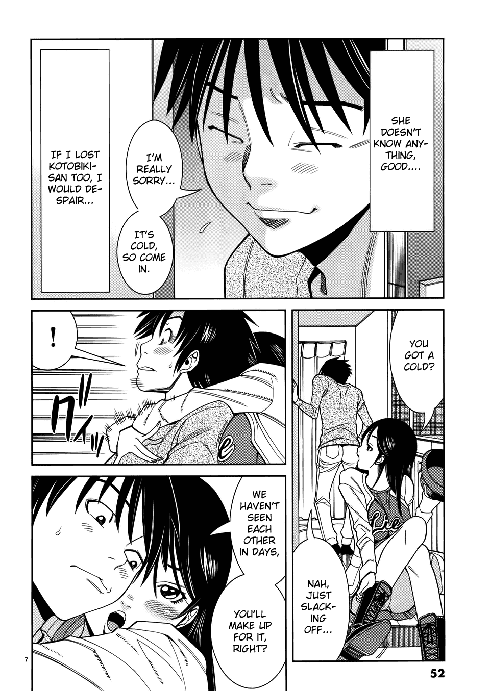 Nozoki Ana Chapter 39 page 8 - Chapter 39: It's Not Comming