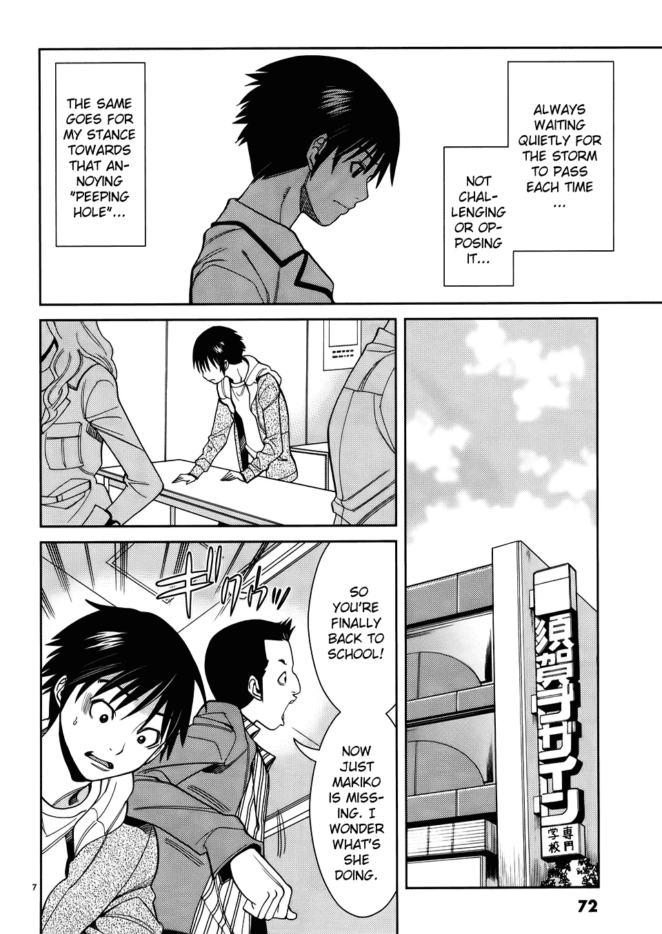 Nozoki Ana Chapter 40 page 8 - Chapter 40: I Won't Forgive You