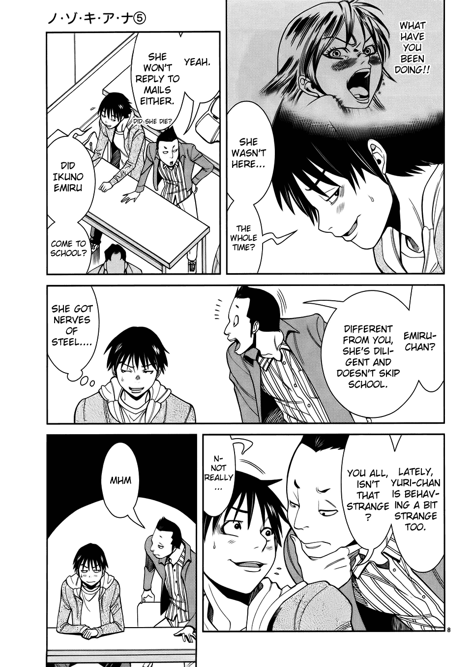Nozoki Ana Chapter 40 page 9 - Chapter 40: I Won't Forgive You
