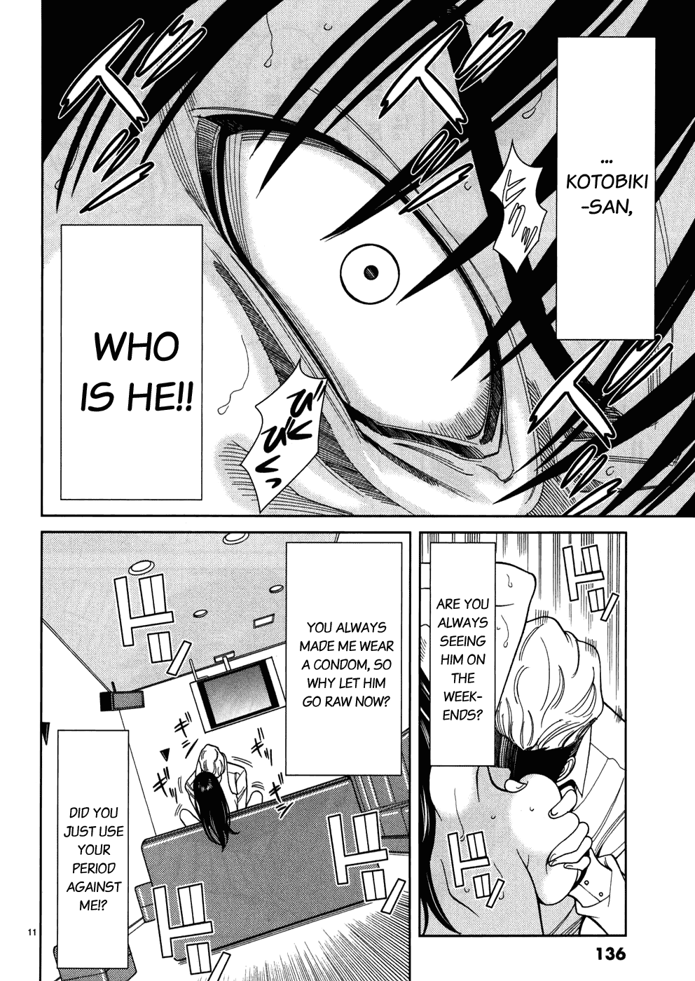 Nozoki Ana Chapter 43 page 12 - Chapter 43: I'll Smash It!!