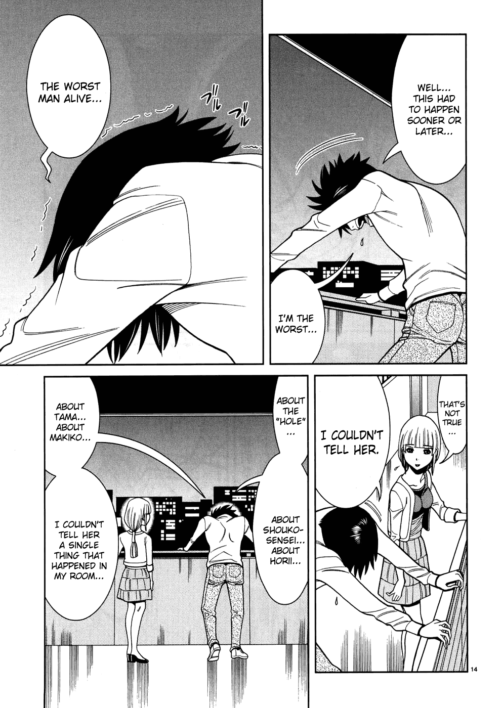Nozoki Ana Chapter 45 page 15 - Chapter 45: I'm Scared