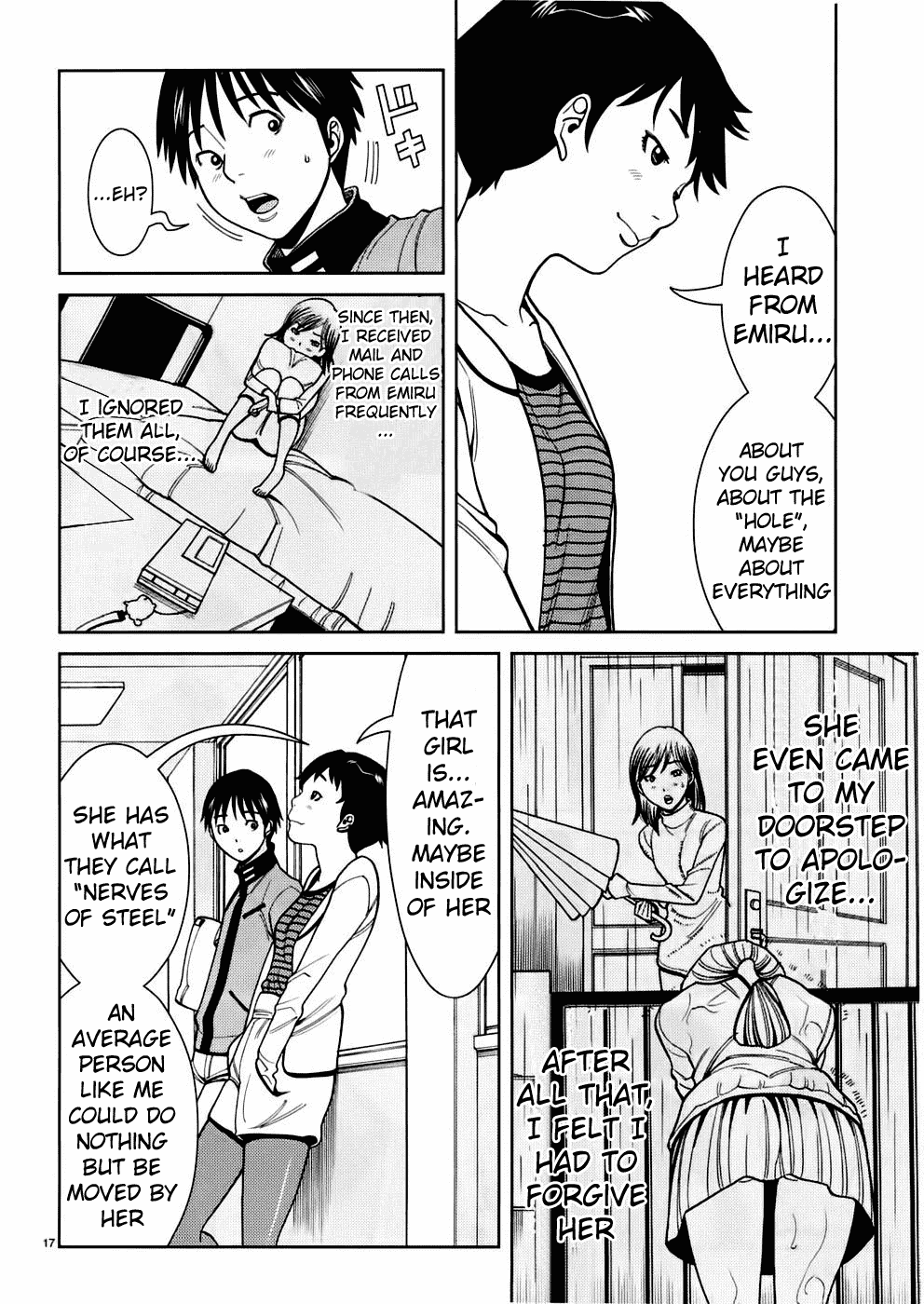 Nozoki Ana Chapter 47 page 18 - Chapter 47: I Won't Let You Stop It