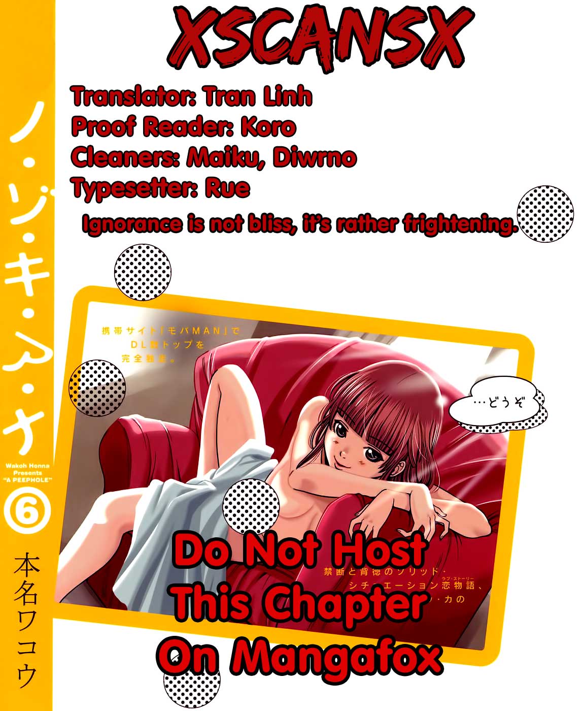 Nozoki Ana Chapter 47 page 23 - Chapter 47: I Won't Let You Stop It