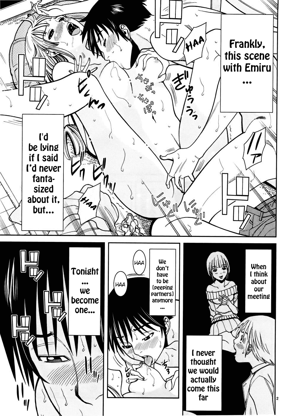 Nozoki Ana Chapter 47 page 3 - Chapter 47: I Won't Let You Stop It