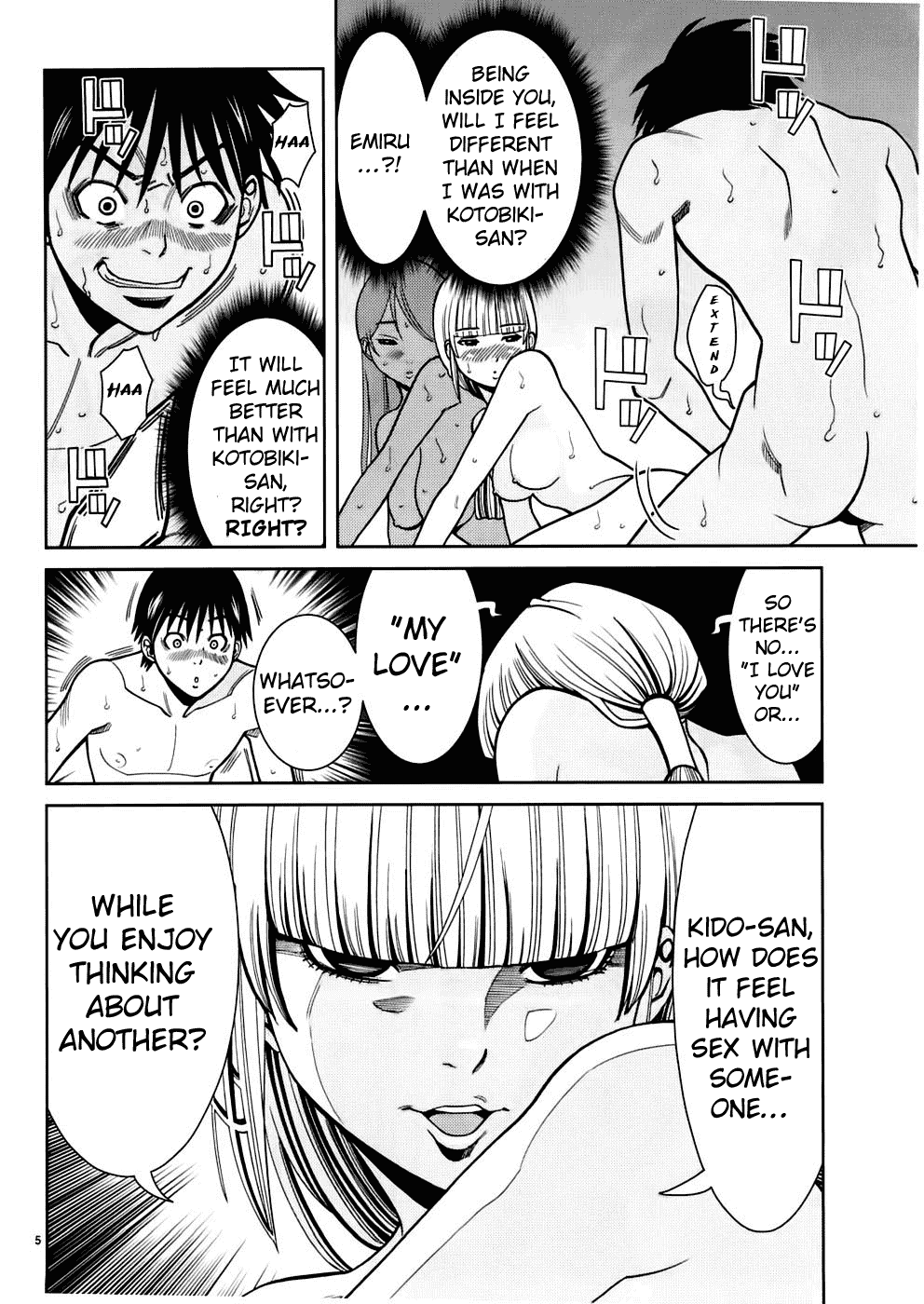 Nozoki Ana Chapter 47 page 6 - Chapter 47: I Won't Let You Stop It