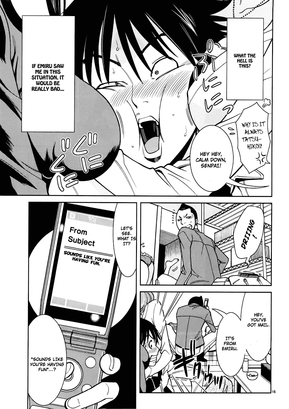 Nozoki Ana Chapter 48 page 17 - Chapter 48: Second Year Students