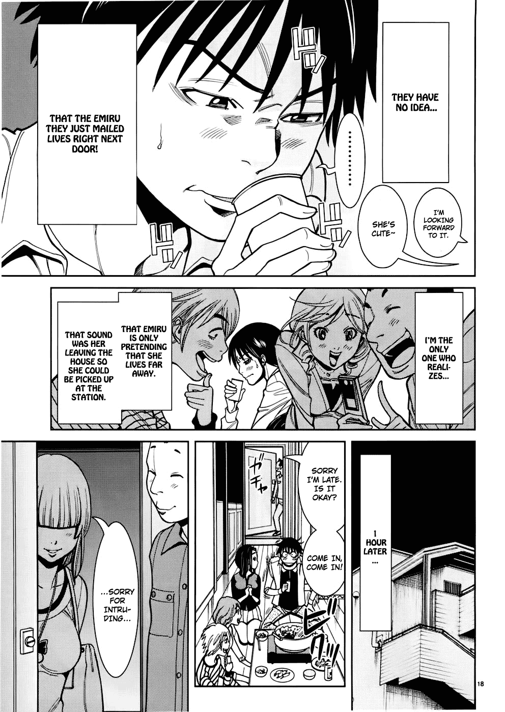 Nozoki Ana Chapter 48 page 19 - Chapter 48: Second Year Students