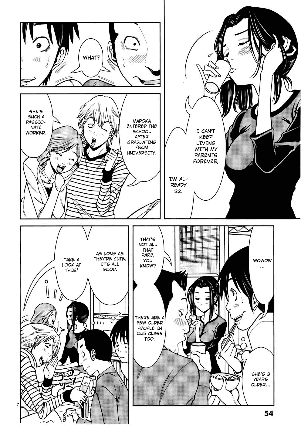 Nozoki Ana Chapter 48 page 8 - Chapter 48: Second Year Students
