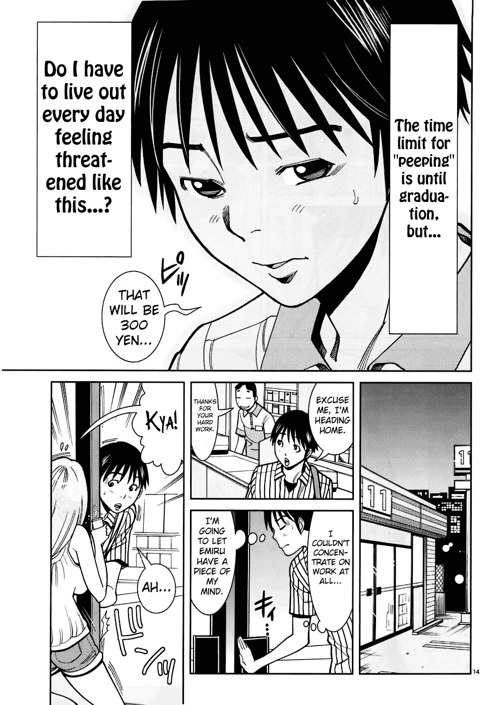 Nozoki Ana Chapter 51 page 15 - Chapter 51: Let's Go Out