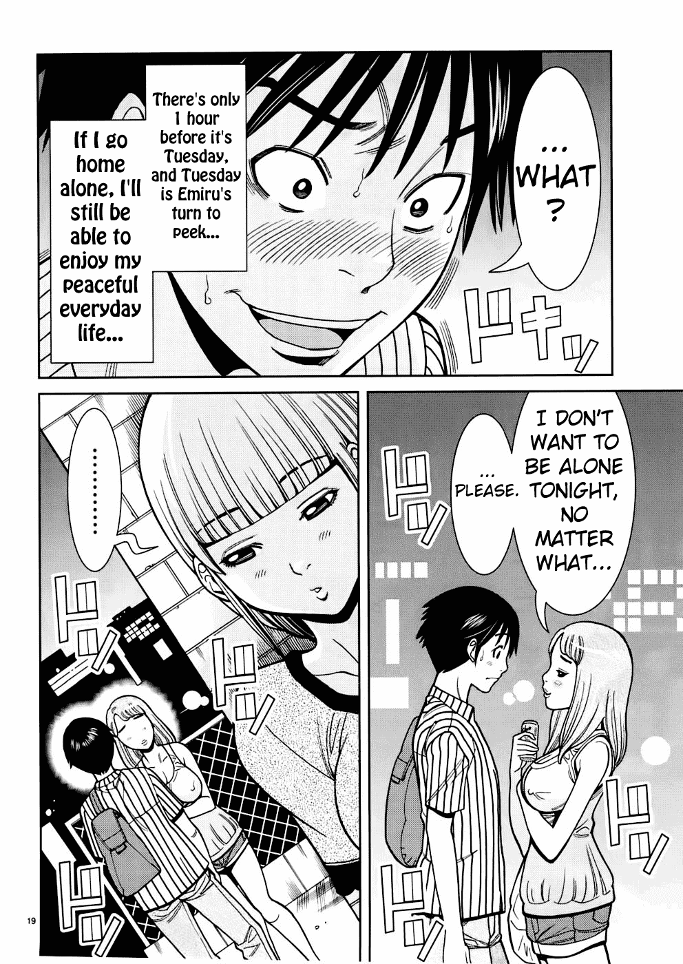 Nozoki Ana Chapter 51 page 20 - Chapter 51: Let's Go Out