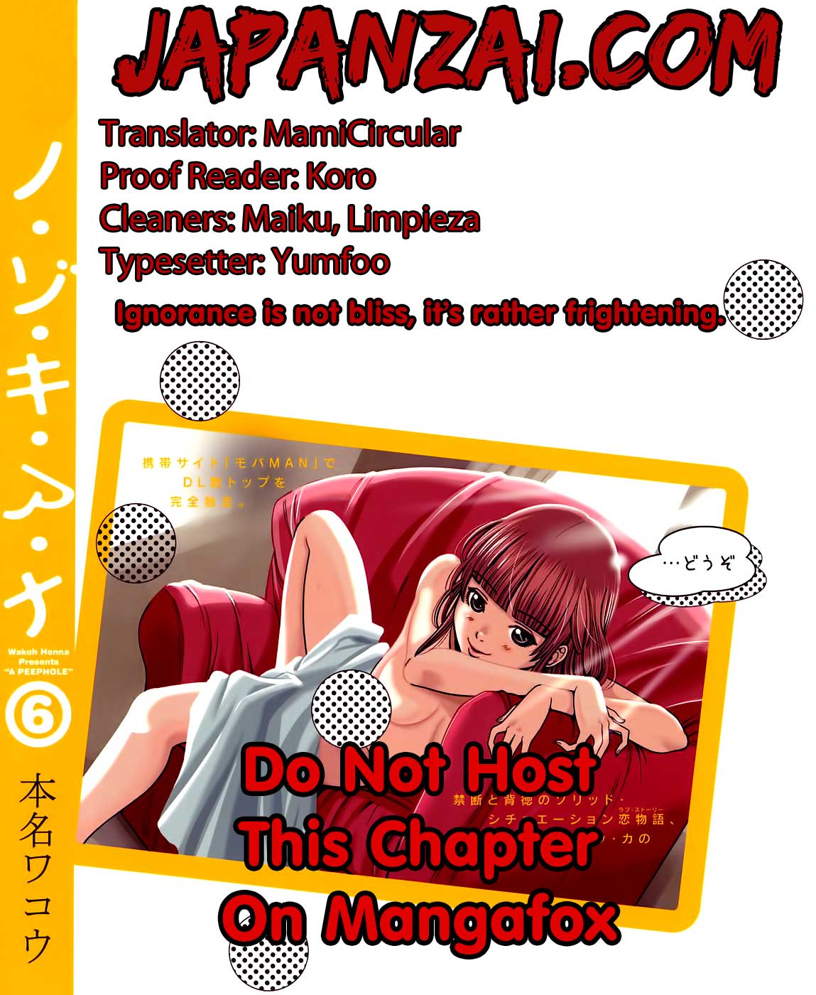 Nozoki Ana Chapter 51 page 21 - Chapter 51: Let's Go Out