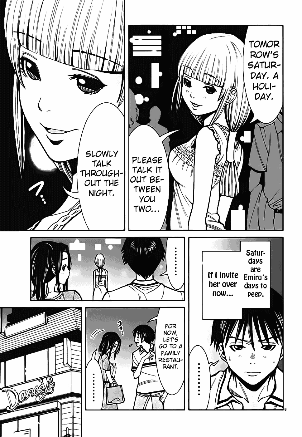 Nozoki Ana Chapter 56 page 9 - Chapter 56: Let's Go To My Room