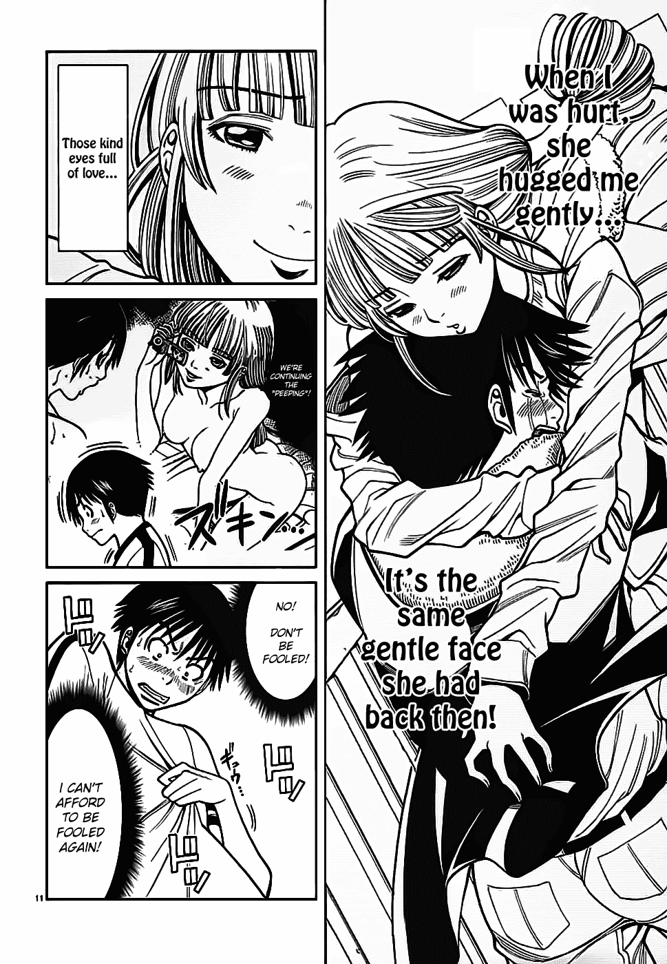 Nozoki Ana Chapter 61 page 12 - Chapter 61: Because I'm Wet